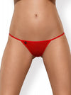 Perizoma Rosso Erotico Obsessive Luiza Bugyi Piros Taglia S/M Perizoma Rosso con Ricamo Posteriore Salute e cura della persona/Erotismo e contraccezione/Abbigliamento erotico/Donna/Slip e perizomi Kondorama - Martinsicuro, Commerciovirtuoso.it