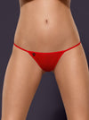 Perizoma Rosso Erotico Obsessive Luiza Bugyi Piros Taglia S/M Perizoma Rosso con Ricamo Posteriore Salute e cura della persona/Erotismo e contraccezione/Abbigliamento erotico/Donna/Slip e perizomi Kondorama - Martinsicuro, Commerciovirtuoso.it