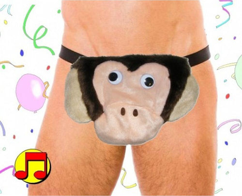 Perizoma Scimmietta Musicale Party Gadget Scherzo per Adulti Addio Al Nubilato Addio Al Celibato Salute e cura della persona/Erotismo e contraccezione/Sex toys/Gadget per addio al nubilato e al celibato Kondorama - Martinsicuro, Commerciovirtuoso.it
