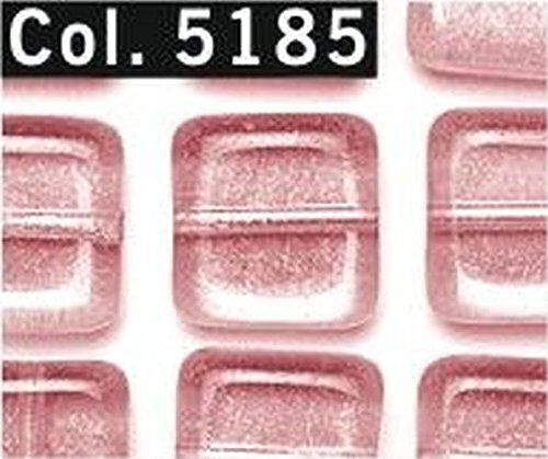 Perle-quadrate-8-mm---per-gioielli-modelli---per-la-decorazione-di-vestiti-e-accessori---per-impilare-e-cucire---ideale-da-combinare-con-altri-perle---Le-piccole-perle-di-vetro-si-pu