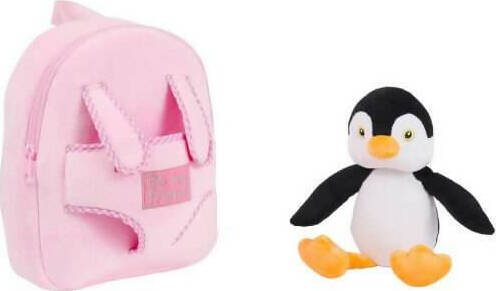 Perletti Mini Zaino “be My Friend” Con Peluche Pinguino Rosa Zainetto Penguin Perletti Cancelleria e prodotti per ufficio/Scuola e materiale didattico/Materiale scolastico/Cartelle e zaini per la scuola/Zainetti per bambini Cartoleria Deja Vu - Crotone, Commerciovirtuoso.it