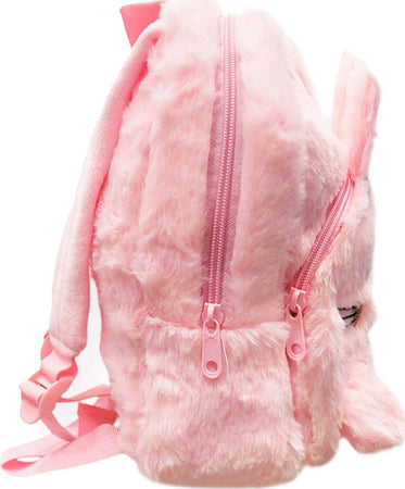 Perletti Mini Zaino Peluche Rosa Coniglietto Pink Rabbit Zainetto Bimba Cancelleria e prodotti per ufficio/Scuola e materiale didattico/Materiale scolastico/Cartelle e zaini per la scuola/Zainetti per bambini Cartoleria Deja Vu - Crotone, Commerciovirtuoso.it