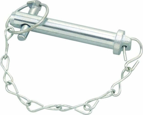 Perno per 3°punto ø25x120mm con spina scatto conf, confezione da 5 pezzi