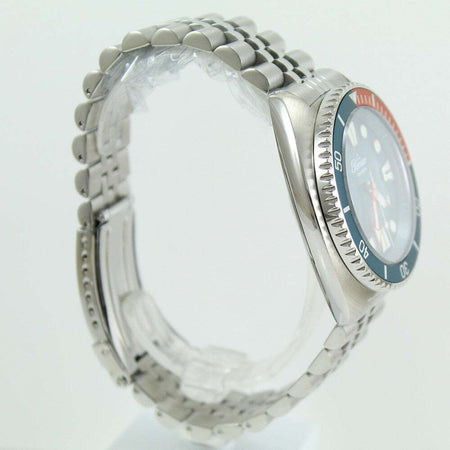 Orologio uomo automatico sub Perseo trestelle tartaruga 200 m azzurro