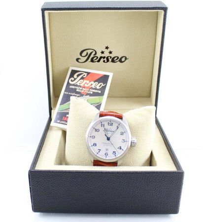 Perseo Orologio Uomo Railking 11339 Orologio Da Polso Edizione Numerata Tre Stelle Automatico Con Logo Fs 11339 01