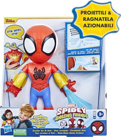 Personaggio-Hasbro-F83175L0-SPIDEY-Personaggio-elettronico