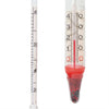Alcoolometro Tralles con termometro per misurazione graduazione alcolica h 35,5 cm