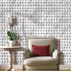 Piastrelle 3D Autoadesive in PET acustiche e isolanti 30x30cm (4mm spessore) CHEVRON CARRARA