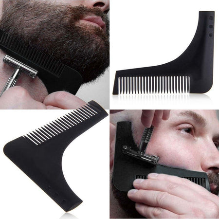 PETTINE BARBA MODELLA BAFFI BASETTE MODELLA REGOLA ACCORCIA RIFINISCE BARBIERE Salute e cura della persona/Rasatura epilazione e rimozione peli/Regolabarba tagliacapelli e rasoi per il corpo/Pettini per barba e baffi Trade Shop italia - Napoli, Commerciovirtuoso.it