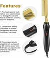 Pettine Caldo Piastra Per Capelli Lisci Riscaldamento Elettrico Barba Styling Salute e Bellezza > Cura dei Capelli > Piastre per capelli Trade Shop italia - Napoli, Commerciovirtuoso.it