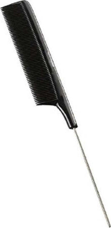 Pettine-Punta-In-Metallo-Ferro-Per-Capelli-Coda-Spazzola-Styling-Parrucchiere