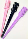 Pettine-Sfilzino-Con-Lama-Districante-Pettina-Spazzola-Per-Taglio-Capelli-Parrucchiere