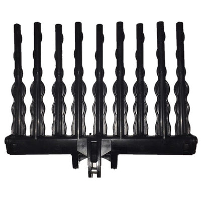 Pettine di ricambio in fibra 9 denti, ricambio sostitutivo per abbacchiatore Mambo Light