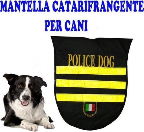 Cappotto Vestito Impermeabile Catarifrangente Cane Police Dog Taglia S Prodotti per animali domestici/Cani/Abbigliamento e accessori/Cappotti e giubbotti Trade Shop italia - Napoli, Commerciovirtuoso.it