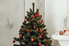 Palline in vetro Bossa Nova Lucido tinta unita per albero di Natale moderno