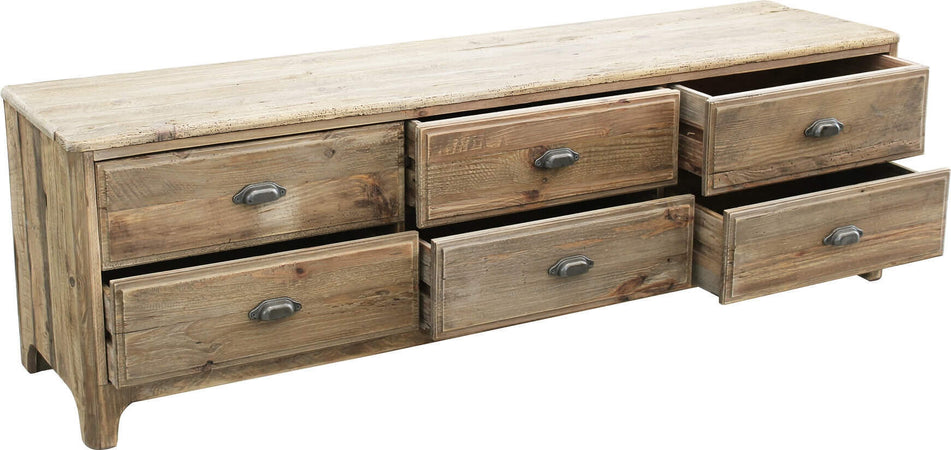 PEZ---porta-tv-con-6-cassetti-in-legno-di-pino-riciclato-Marrone-Milani-Home