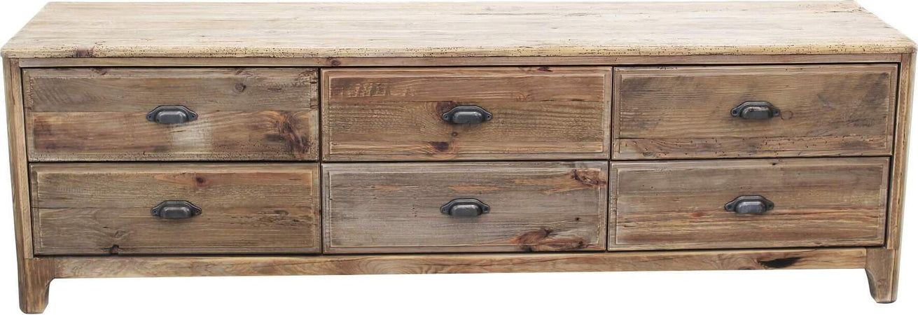PEZ---porta-tv-con-6-cassetti-in-legno-di-pino-riciclato-Marrone-Milani-Home