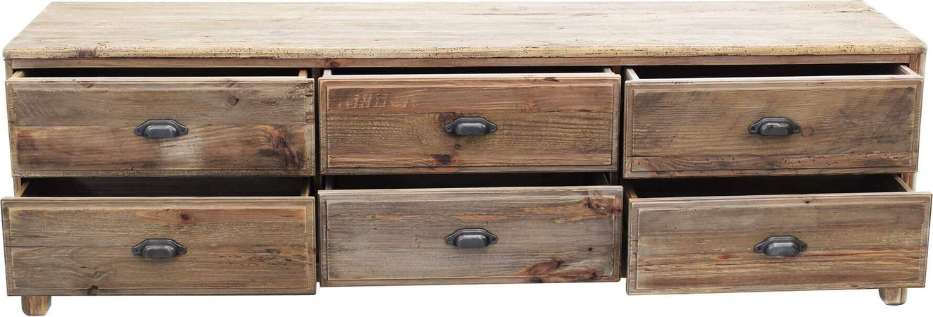 PEZ---porta-tv-con-6-cassetti-in-legno-di-pino-riciclato-Marrone-Milani-Home