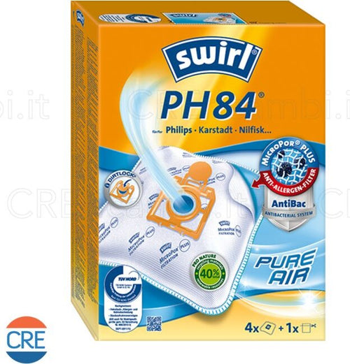 PH84---4-Sacchetti-Antiallergenici-e-1-Filtro-Aria-per-Aspirazione-Philips