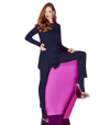 Philippe Matignon Pantalone da Donna Glitterato colore Blu A013134PM S14 - Passarelli Biancheria