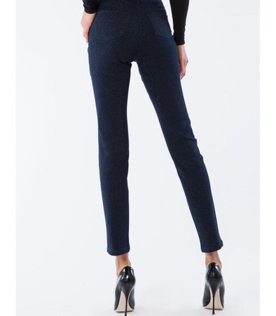 Philippe Matignon Pantalone da Donna Glitterato colore Blu A013134PM S14 - Passarelli Biancheria