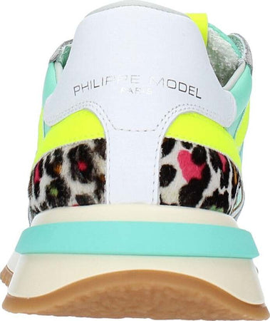 Philippe-Model-Sneakers-Grigio-verde-da-donna