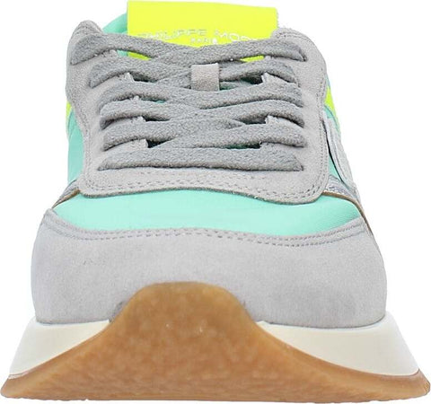 Philippe-Model-Sneakers-Grigio-verde-da-donna