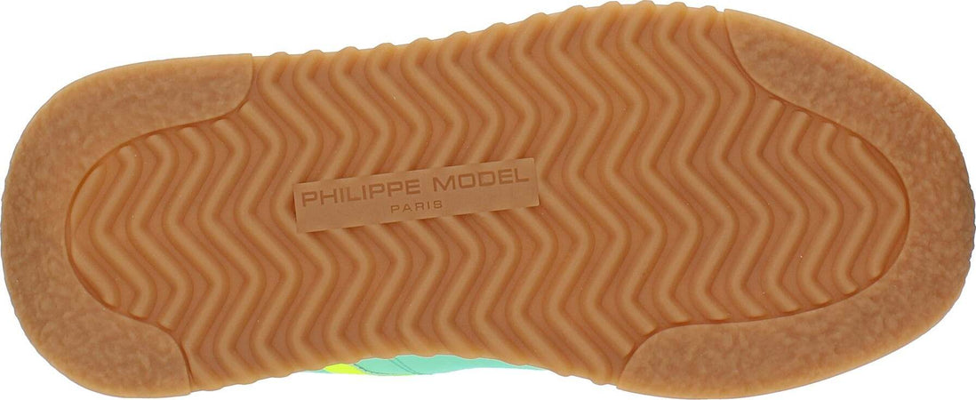 Philippe-Model-Sneakers-Grigio-verde-da-donna