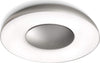 PHILIPS---APPLIQUE-DISCO-METALLO-ALLUMINIO-SPAZZOLATO-2XG13