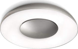 PHILIPS---APPLIQUE-DISCO-METALLO-ALLUMINIO-SPAZZOLATO-2XG13