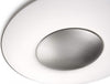 PHILIPS---APPLIQUE-DISCO-METALLO-ALLUMINIO-SPAZZOLATO-2XG13