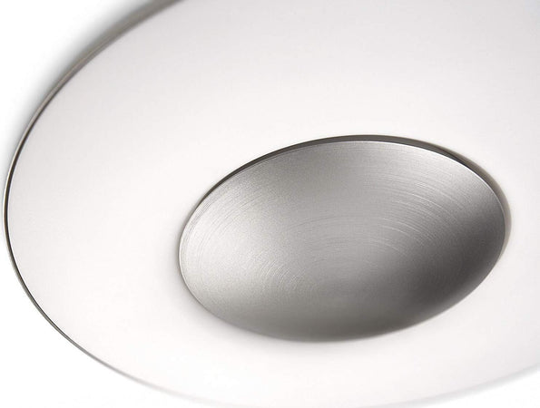PHILIPS---APPLIQUE-DISCO-METALLO-ALLUMINIO-SPAZZOLATO-2XG13