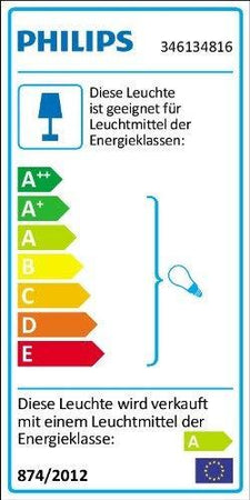 PHILIPS---APPLIQUE-DISCO-METALLO-ALLUMINIO-SPAZZOLATO-2XG13