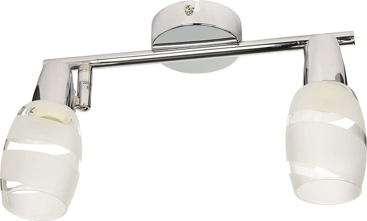 PHILIPS---FARETTO-HEMLOCK-CROMATO-IN-METALLO-2xE14-40WATT