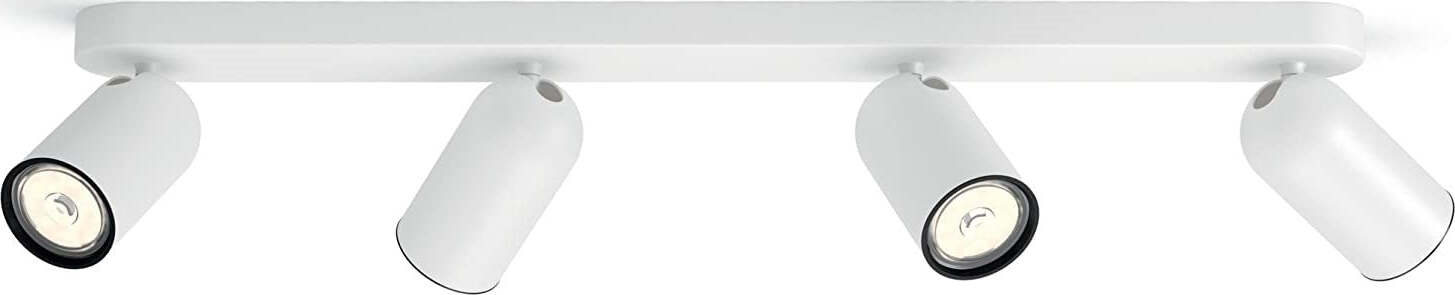 PHILIPS---FARETTO-PONGEE-A-4-LUCI-IN-METALLO-BIANCO-4XGU10