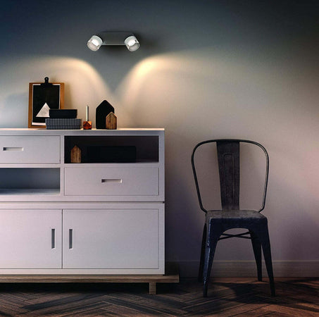 PHILIPS---FREMONT-BARRA-2-FARETTI-ACCIAIO-SPAZZOLATO-LED-2-X-4W
