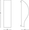 PHILIPS---LAKEPORT-LAMPADA-DA-PARETE-LEGNO-SCURO