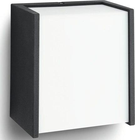 PHILIPS---LAMPADA-MACAW-DA-PARETE-NERA-PER-ESTERNO-3W