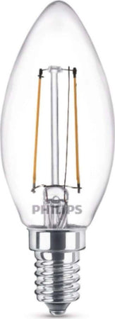 PHILIPS---LAMPADINA-LED-A-CANDELA-CON-FILAMENTO-A-VISTA-25W-E14-WW-B35---NON-DIMMERABILE---LUCE-BIANCA-CALDA