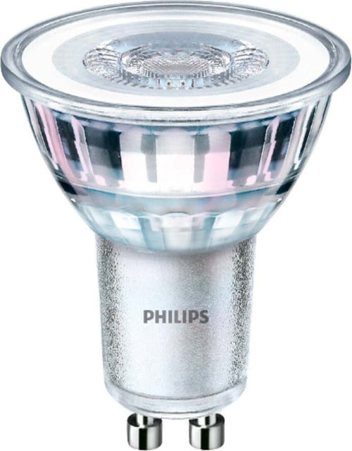 PHILIPS---LAMPADINA-LED-A-FARETTO-IN-VETRO-50W-GU10-6500K---NON-DIMMERABILE---LUCE-BIANCA-FREDDA