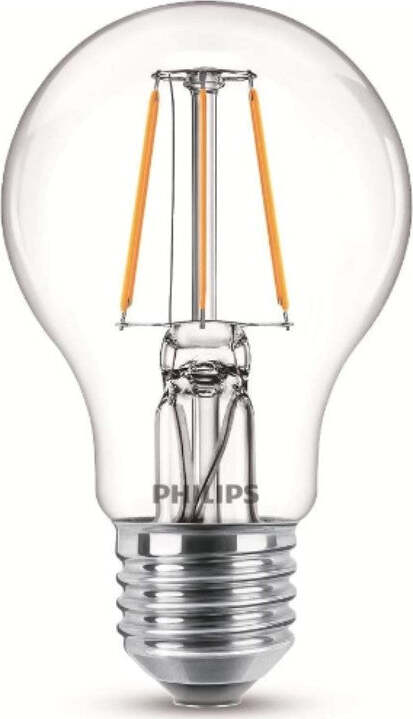 PHILIPS---LAMPADINA-LED-A-GOCCIA-IN-VETRO-CON-FILAMENTO-A-VISTA-40W-E27-40---NON-DIMMERABILE---LUCE-BIANCA-FREDDA