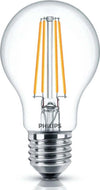 PHILIPS---LAMPADINA-LED-A-GOCCIA-IN-VETRO-CON-FILAMENTO-A-VISTA-60W-E27-40---NON-DIMMERABILE---LUCE-BIANCA-FREDDA