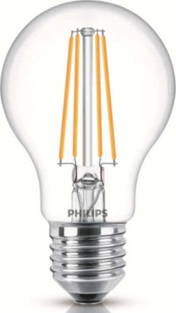 PHILIPS---LAMPADINA-LED-A-GOCCIA-IN-VETRO-CON-FILAMENTO-A-VISTA-60W-E27-85---NON-DIMMERABILE---LUCE-BIANCA-FREDDA