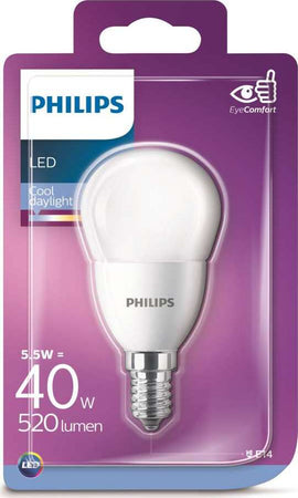 PHILIPS---LAMPADINA-LED-A-SFERA-40W-E14-6500K-NON-REGOLABILE-LUCE-FREDDA
