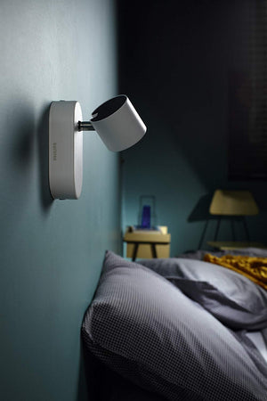 Philips---Star-Faretto-Singolo-LED-IN-ALLUMINIO-BIANCO