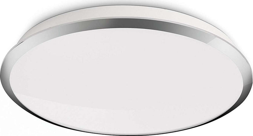 Philips-309411116-Denim-Plafoniera-LED,-Cromo-[Classe-di-efficienza-energetica-A]