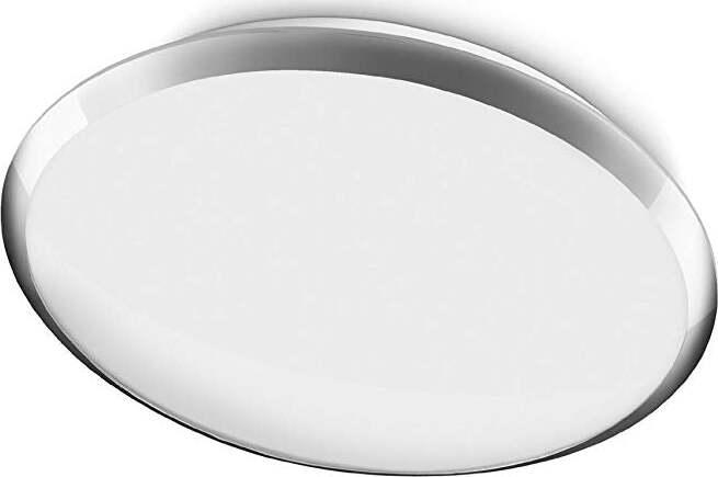 Philips-309411116-Denim-Plafoniera-LED,-Cromo-[Classe-di-efficienza-energetica-A]