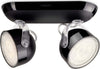 Philips-532323016-Dyna-Lampada-con-2-Faretti-a-LED,-Nero-[Classe-di-efficienza-energetica-A]