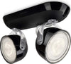Philips-532323016-Dyna-Lampada-con-2-Faretti-a-LED,-Nero-[Classe-di-efficienza-energetica-A]