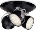 Philips-532333016-Dyna-Lampada-con-3-Faretti-a-LED,-Nero-[Classe-di-efficienza-energetica-A]